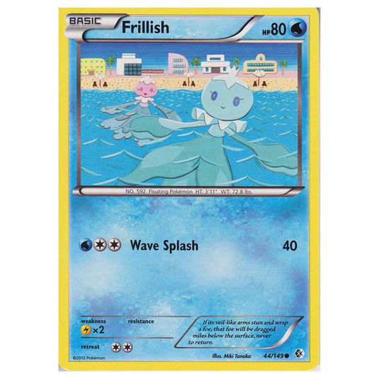 Pokemon - Black & White - Boundaries Crossed - Frillish 44/149