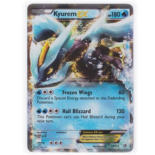 Pokemon - Black & White - Legendary Treasures - Kyurem-EX - 44/113 Pokemon - Black & White - Legendary Treasures - Kyurem-EX - 44/113