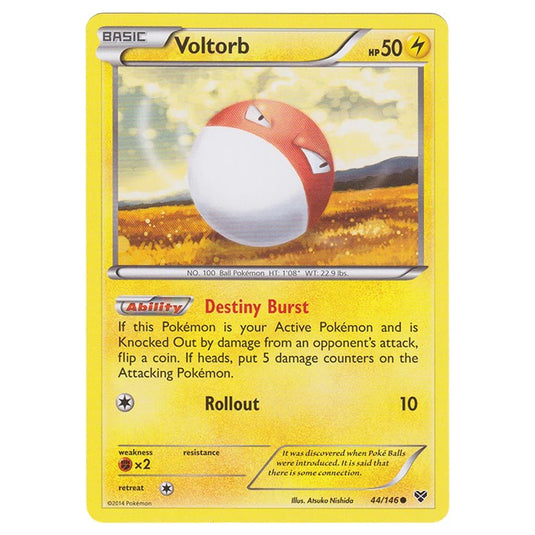 Pokemon - XY Base Set - Voltorb - 44/146