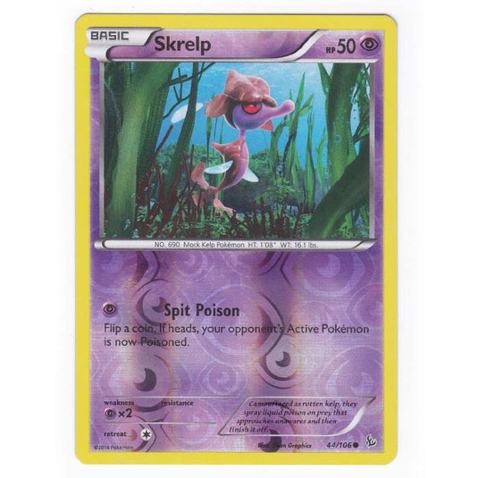 Pokemon - XY - Flashfire - (Reverse Holo) Skrelp - 44/106