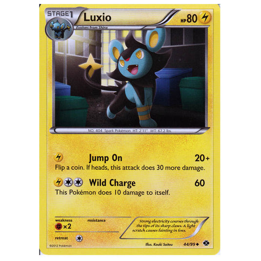 Pokemon - Black & White - Next Destinies - Luxio 44/99