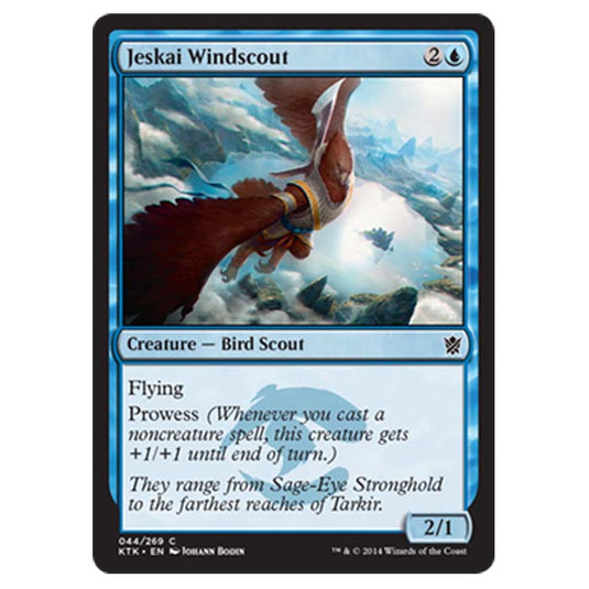 Magic the Gathering - Khans Of Tarkir - Jeskai Windscout - 44/269