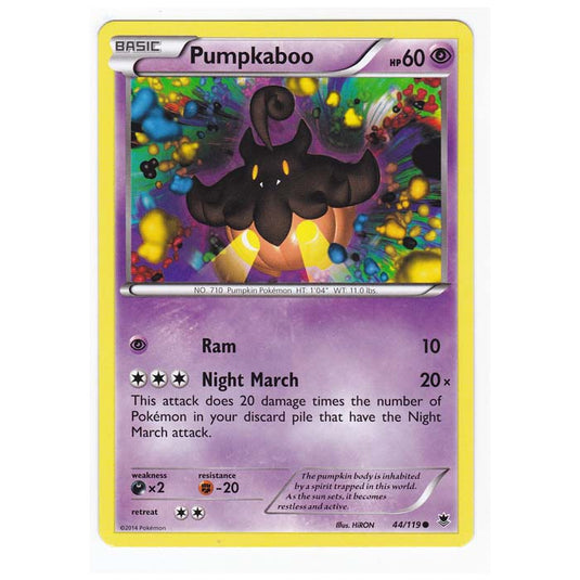 Pokemon - XY Phantom Forces - Pumpkaboo - 44/119