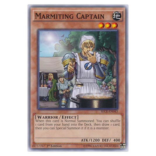 Yu-Gi-Oh! - Secrets of Eternity - Marmiting Captain - 43/99