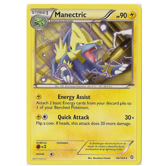 Pokemon - Black & White - Dragons Exalted - Manectric - 44/124