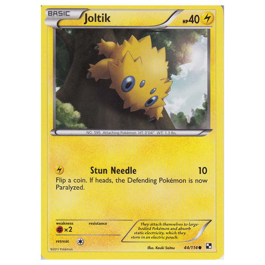 Pokemon - Black & White - Joltik 44/114