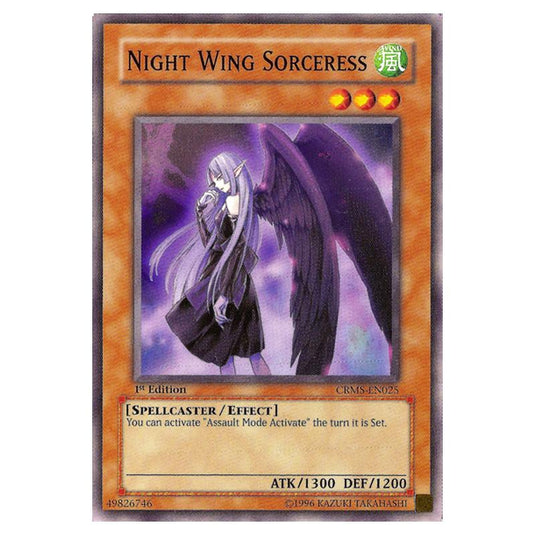 Yu-Gi-Oh! - Crimson Crisis - Night Wing Sorceress (Common) CRMS-EN025
