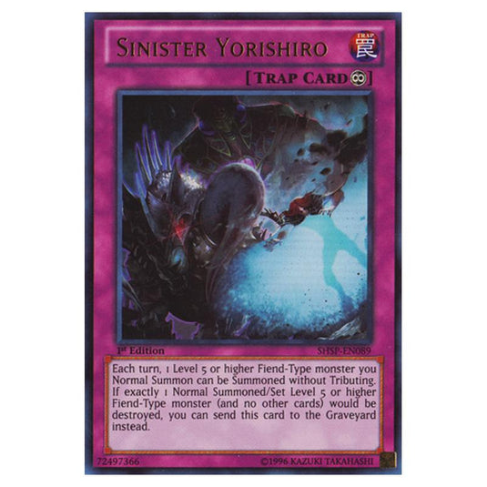 Yu-Gi-Oh! - Shadow Specters - Sinister Yorishiro (Ultra Rare) SHSP-EN089