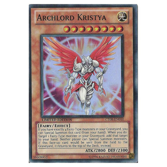 Yu-Gi-Oh! - Collectible Tins 2011 Wave 1 - Archlord Kristya (Super Rare) CT08-EN010