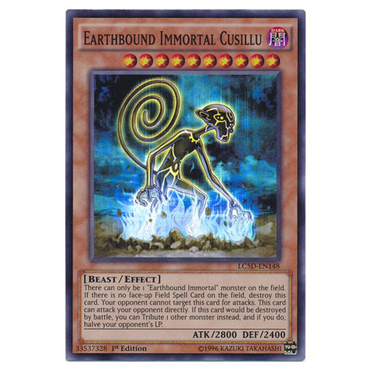 Yu-Gi-Oh! - Legendary Collection 5D's Mega Pack - Earthbound Immortal Cusillu (Super Rare) LC5D-EN148