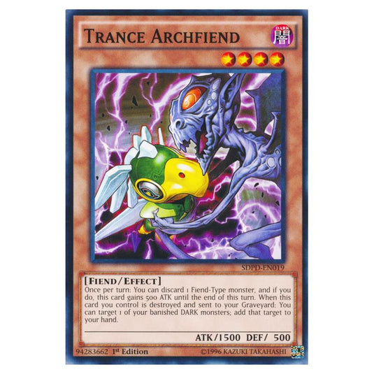 Yu-Gi-Oh! - Pendulum Domination Structure Deck - Trance Archfiend (Common) SDPD-EN019
