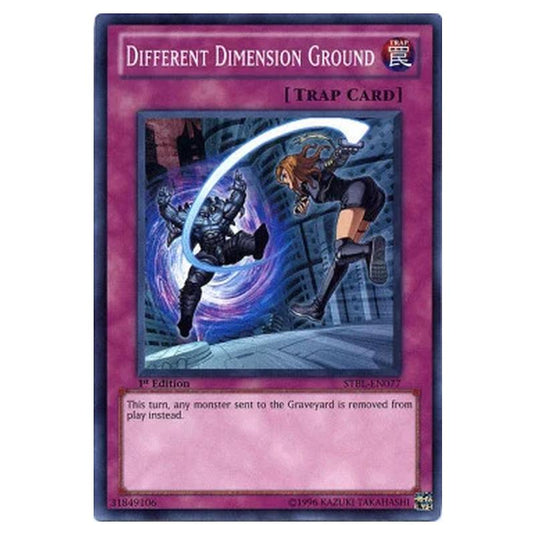 Yu-Gi-Oh! - Starstrike Blast - Different Dimension Ground (Super Rare) - STBL-EN077
