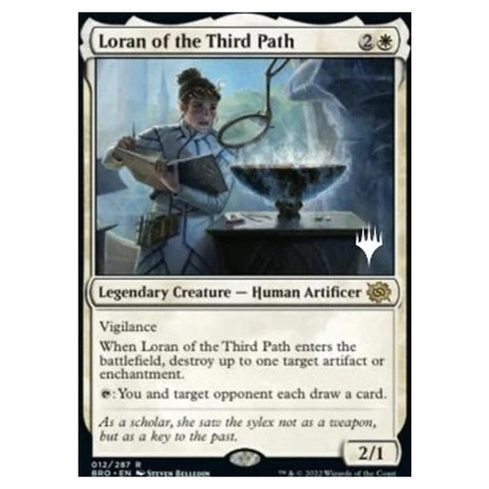 Magic The Gathering - The Brothers' War Promos - Loran of the Third Path - 012/287