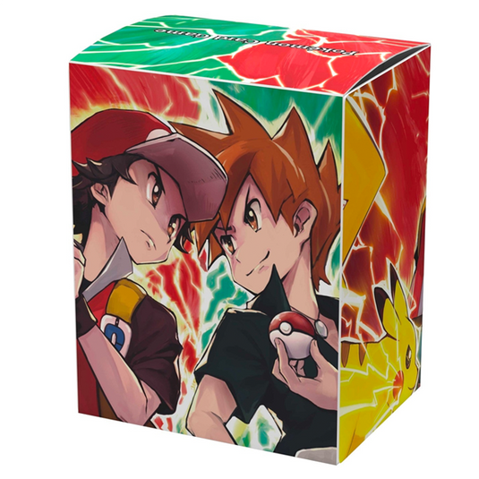 Pokemon - Red & Green - Deck Box