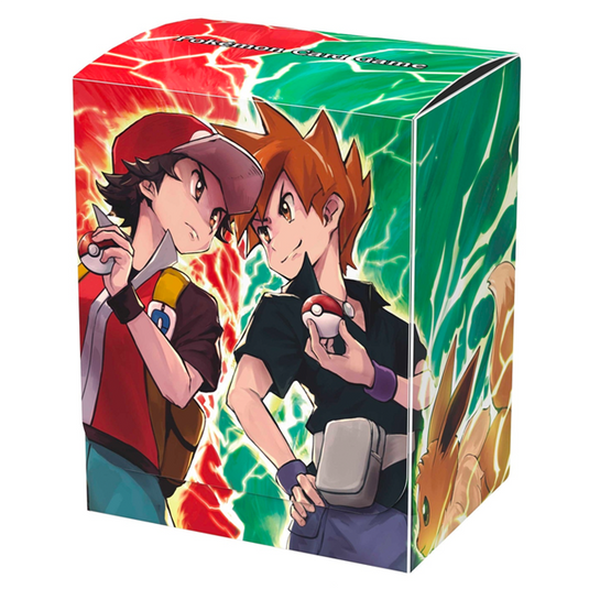 Pokemon - Red & Green - Deck Box