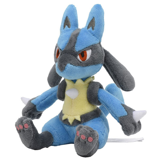 Pokemon - Plush Figure - Sitting Cuties - Lucario (6 Inch)