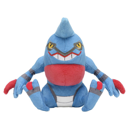 Pokemon - Plush Figure - Sitting Cuties - Toxicroak (5 Inch)