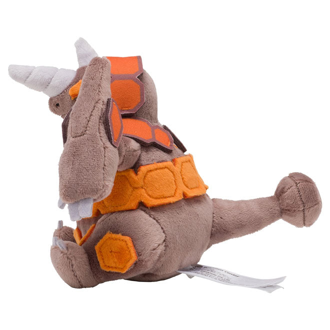 Pokemon Rhyperior Figure Pokemon - Plush Figure - Sitting Cuties - Rhyperior (6 Inch)