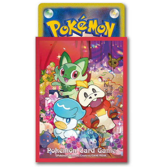 Pokemon -  Gift of Sprigatito, Fuecoco & Quaxley - Card Sleeves (64 Sleeves)