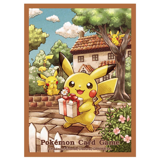 Pokemon -  Pikachu's Gift - Card Sleeves (64 Sleeves)