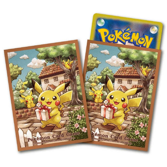 Pokemon -  Pikachu's Gift - Card Sleeves (64 Sleeves)