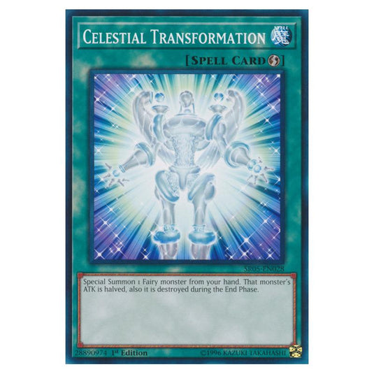Yu-Gi-Oh! - Structure Deck - Wave of Light - Celestial Transformation (Common) SR05-EN028