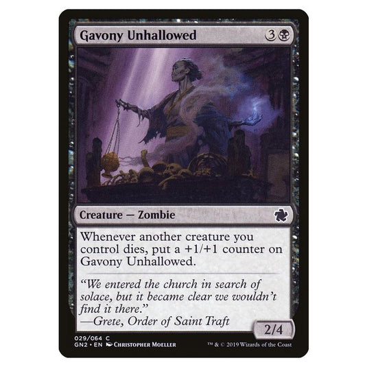 Magic The Gathering - Game Night 2019 - Gavony Unhallowed - 29