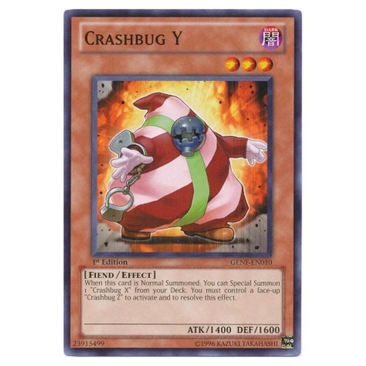 Yu-Gi-Oh! - Generation Force - Crashbug Y (Common) GENF-EN010