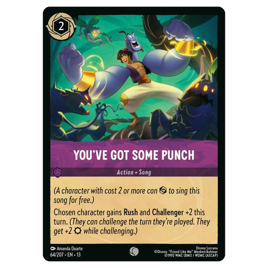 Lorcana - Attack of the Vine - You've Got Some Punch (Common) - 64/207