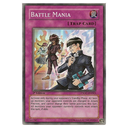Yu-Gi-Oh! - Crossroads of Chaos - Battle Mania (Super Rare) CSOC-EN063