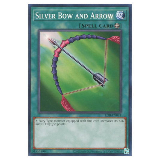 Yu-Gi-Oh! - Legend of Blue Eyes White Dragon (25th Anniversary Edition) - Silver Bow and Arrow (Common) - LOB25-EN091