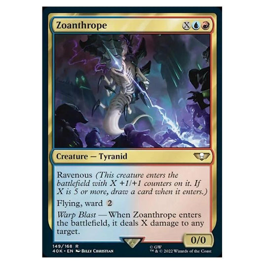 Magic The Gathering - Universes Beyond - Warhammer 40k - Zoanthrope - 149/168