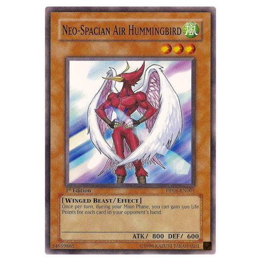 Yu-Gi-Oh! - Duelist Pack - Jaden Yuki 3 - Neo-Spacian Air Hummingbird (Common) DP06-EN001