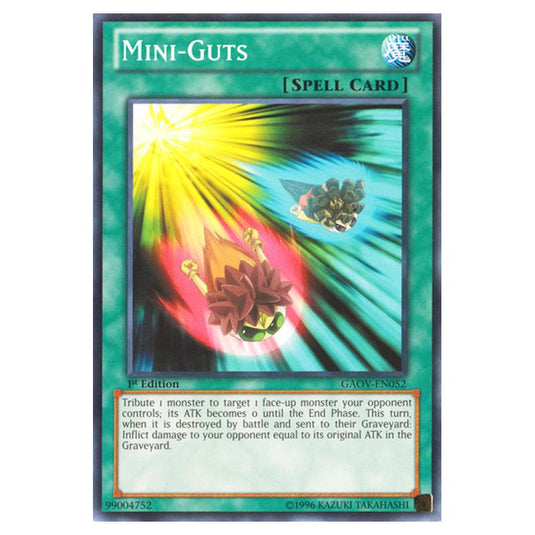Yu-Gi-Oh! - Galactic Overlord - Mini-Guts (Common) GAOV-EN052