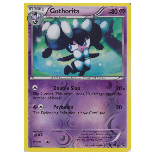 Pokemon - Black & White - Emerging Powers - (Reverse Holo) - Gothorita 45/98