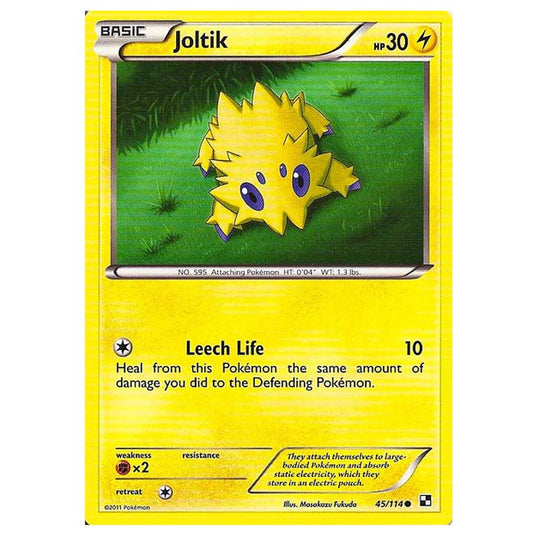 Pokemon - Black & White - Joltik 45/114