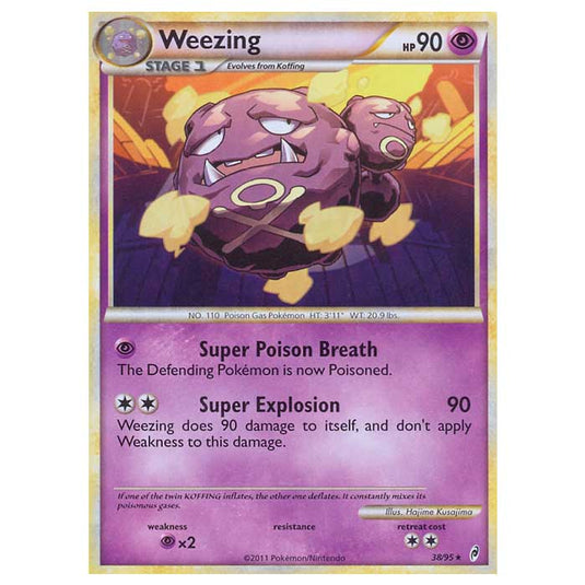 Pokemon - Call of Legends - Weezing 38/95