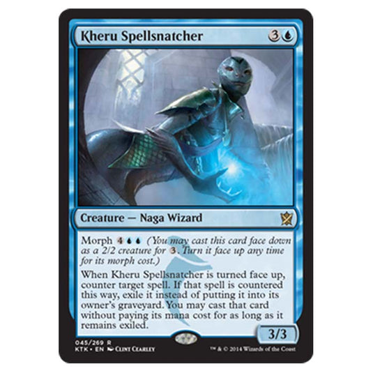 Magic the Gathering - Khans Of Tarkir - Kheru Spellsnatcher - 45/269