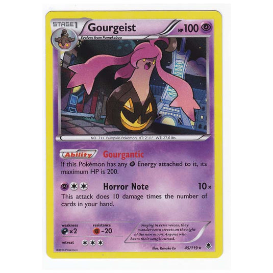 Pokemon - XY Phantom Forces - Gourgeist - 45/119