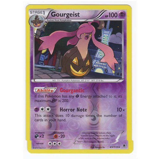 Pokemon - XY Phantom Forces - (Reverse Holo) - Gourgeist - 45/119