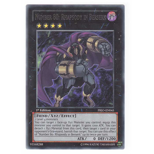 Yu-Gi-Oh! - Primal Origin - Number 80: Rhapsody in Berserk - 45/99