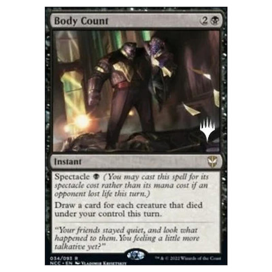 Magic The Gathering - Commander: Streets of New Capenna Promos - Body Count - 034/281