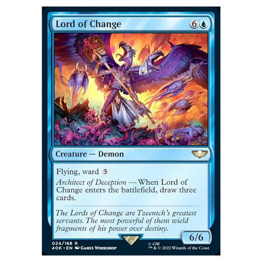 Magic The Gathering - Universes Beyond - Warhammer 40k - Lord of Change - 024/168
