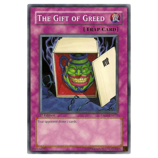 Yu-Gi-Oh! - Tactical Evolution - The Gift of Greed (Common) TAEV-EN079