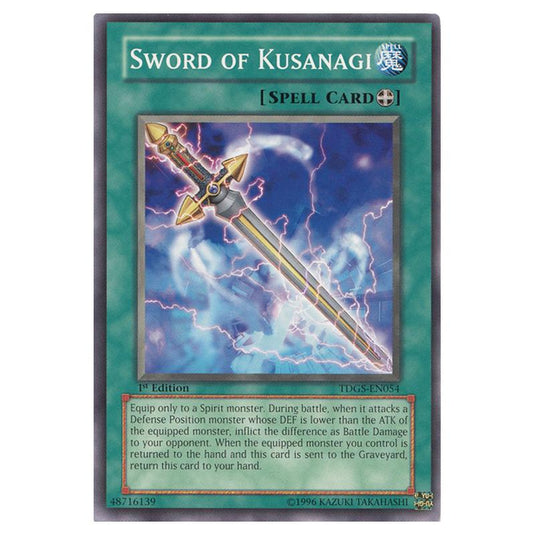 Yu-Gi-Oh! - The Duelist Genesis - Sword of Kusanagi (Common) TDGS-EN054