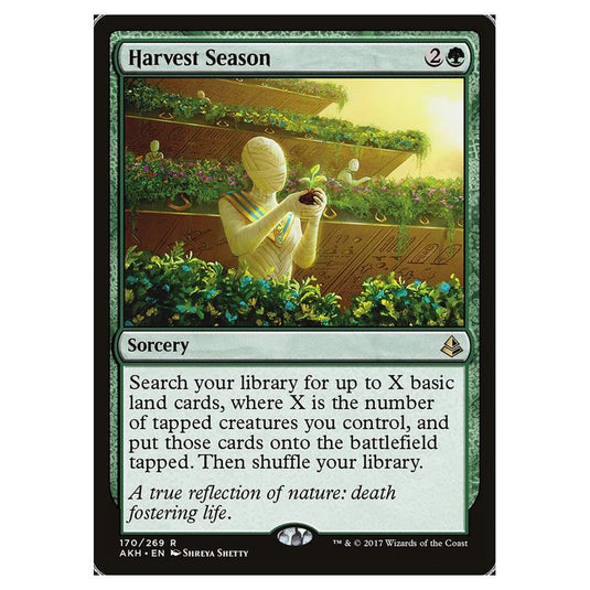 Magic the Gathering - Amonkhet - Harvest Season - 170/269