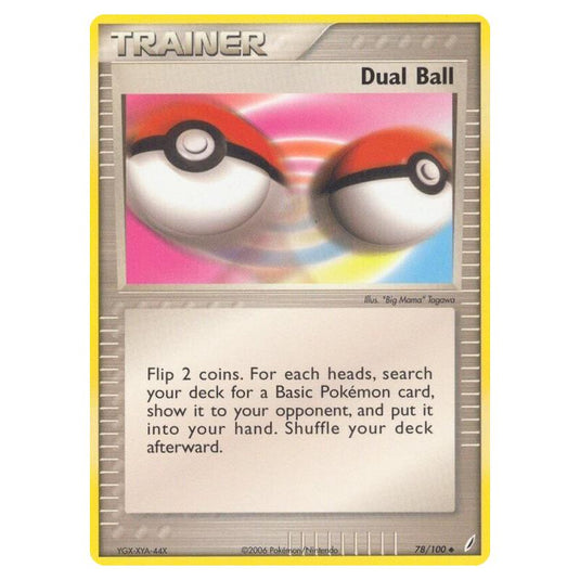 Pokemon - EX Crystal Guardians - Dual Ball - 078/100