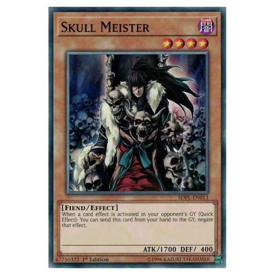 Yu-Gi-Oh! - Structure Deck - Powercode Link - Skull Meister (Common) SDPL-EN013