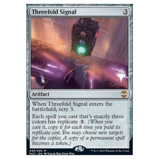 Magic The Gathering - Commander: Streets of New Capenna Promos - Threefold Signal - 093/281