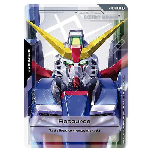 Gundam Card Game - GD-04: Phantom Aria - Resource (C) - R-038